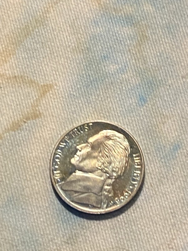 1995S Proof Jefferson Nickel Beautiful Deep Cameo!