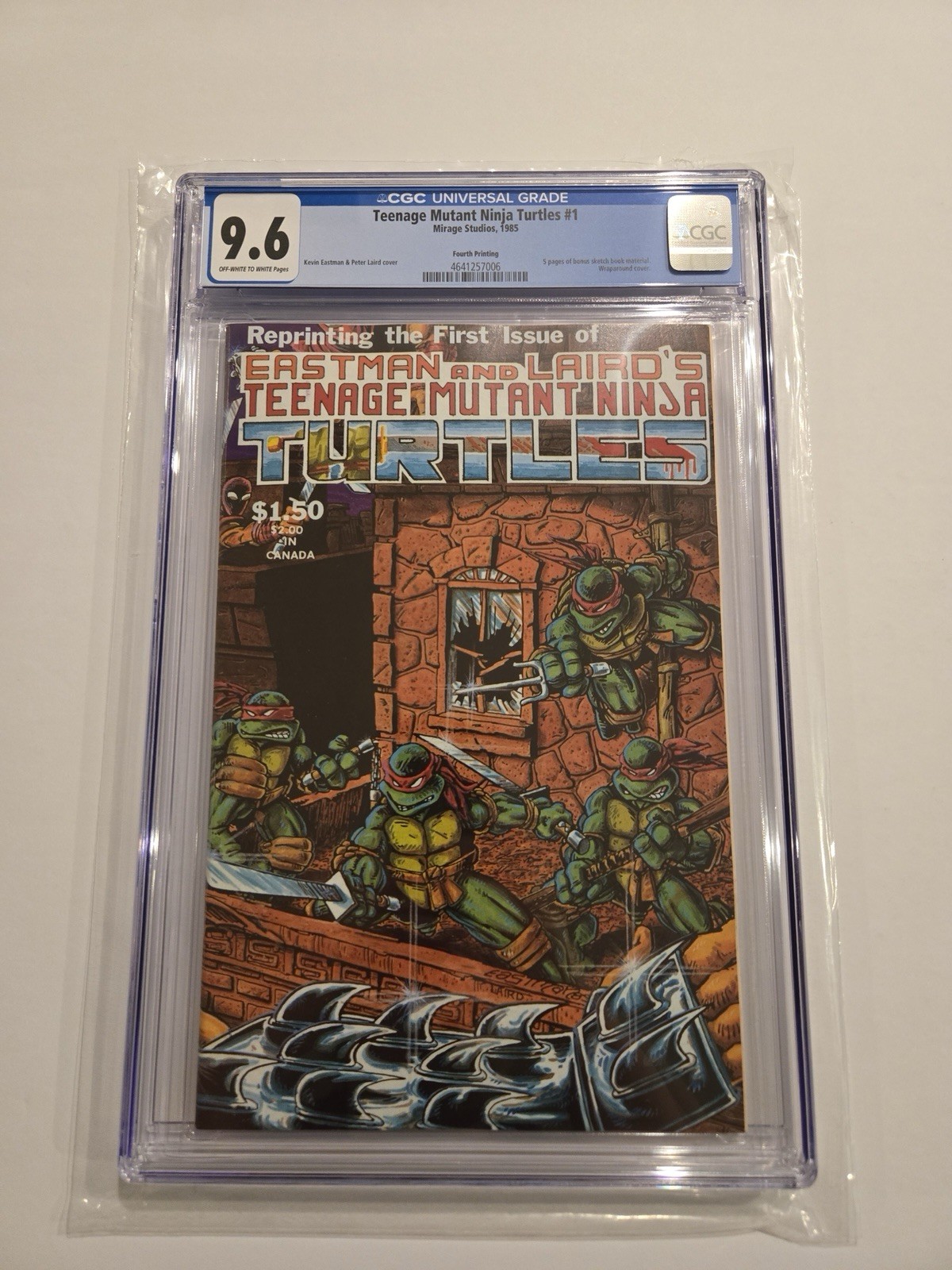 Teenage Mutant Ninja Turtles #1 (4th Printing) Value - GoCollect