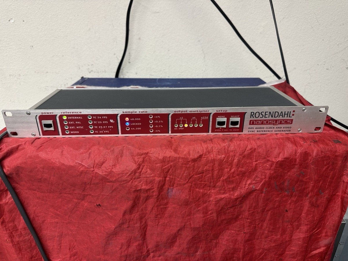 Rosendahl Nanosyncs Professional DDS Audio Clock & Video Sync