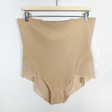 Honeylove Womens SuperPower Brief Compression Shapewear in Sand Tan Size 1X