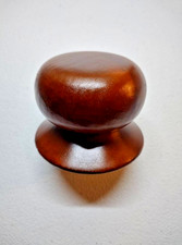 NEW Wood Curtain Rod Finial 1 3/8