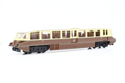 Dapol Spur OO 4D-011-001 GWR Chocolate & Cream Streamlined Railcar No.12 - Boxe
