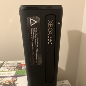 Microsoft Xbox 360 Slim Console 250GB + 10 Games + Controller +Cords Tested 100%