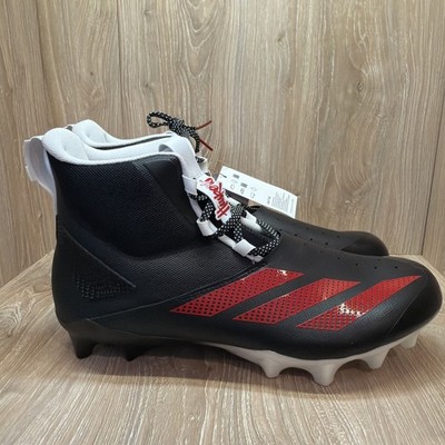 Adidas SM Adizero Chaos Nebraska Huskers Men's SZ 12 Football Cleats JQ1745 NWT
