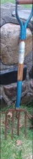 Vintage Belknap "Blue Grass" Potato Fork ALL ORIGINAL Rare Collector's Item