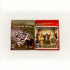 PS3 Saints Row The Third And National Treasure Edition Complete In Box Tested