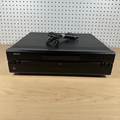 Denon DCM-290 5-Disc Automatic Loading System CD Changer Player Black Tested