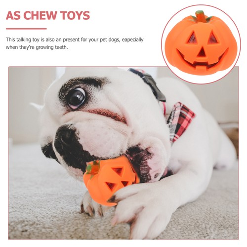 Pumpkin Sound Toys Animated Talking Baby Man Halloween Ornaments - Picture 3 of 12