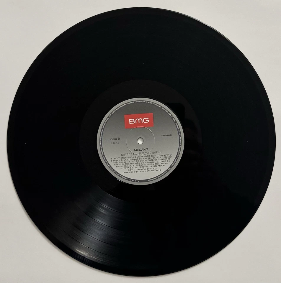 MECANO - Entre El Cielo y El Suelo LP Vinyl 2023 Reissue Like New - Image 2 of 4