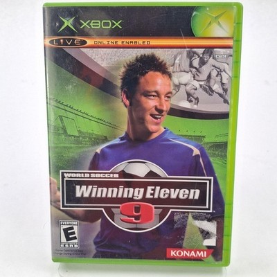 World Soccer Winning Eleven 9 Microsoft Xbox Video Game CIB Konami Soccer E NTSC