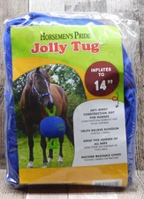 HORSEMEN'S PRIDE JOLLY TUG FOR HORSES INFLATES TO 14" NEW