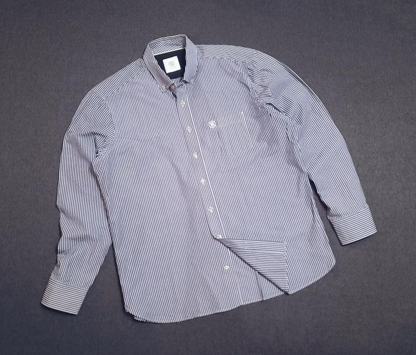 Men Bogner Shirt Navy Cotton XL