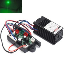 Industrial 532nm 100mw Green Focus Dot Laser Module 12V Driver with TTL