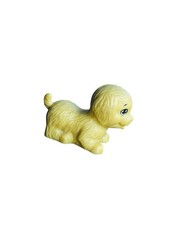 2016 Mattel Barbie Pet Dog Figure Squirt Toy Golden Retriever Puppy with Flower