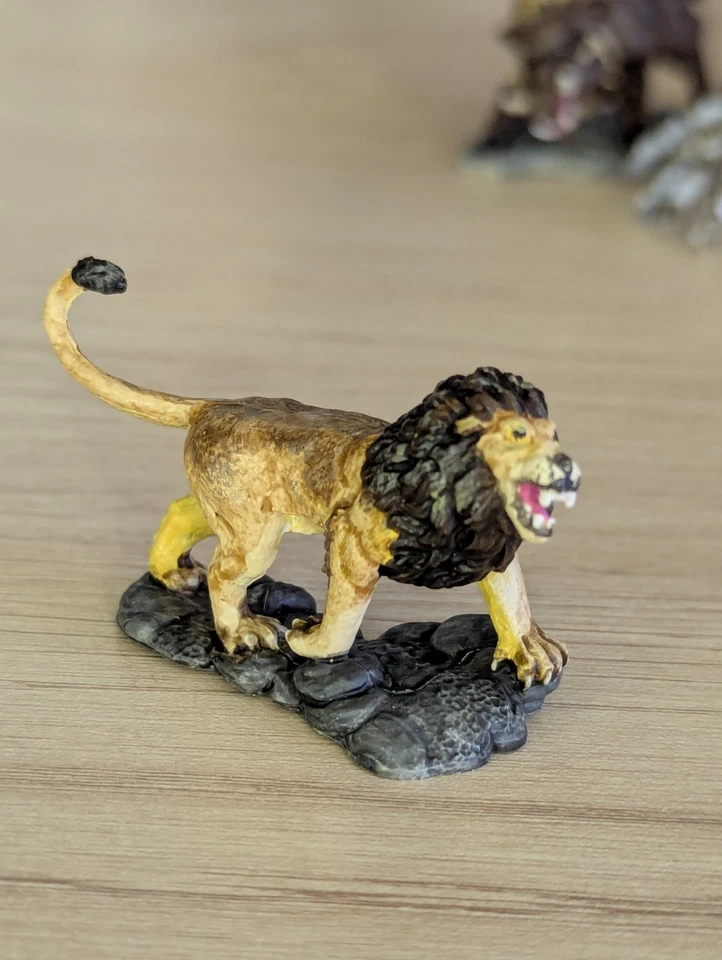 Lote de 9 Miniaturas - Dungeons & Dragons D&D Pathfinder Minis Animales Pintados Foto 4 de 4