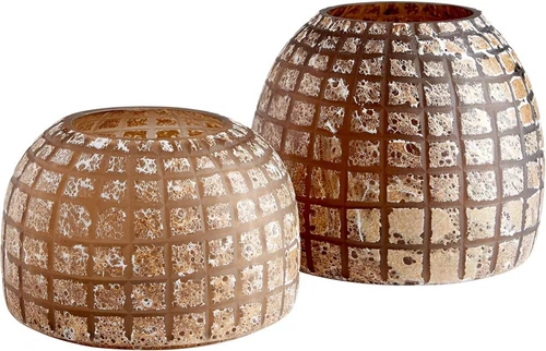 10292 Elegant Brown-Bronze-Rust Vases & Planters - Picture 8 of 8