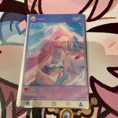 Honkai: Star Rail Taiwan Collaboration Café Kyrene Acrylic Card Collectible