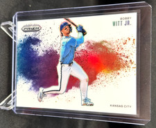 2025 Panini Prizm Bobby Witt Jr #8 Color Blast Case Hit SSP Royals
