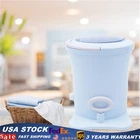 Mini Dryer Portable Compact Clothes Spin Dryer Manual Home Laundry Dryer Blue