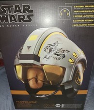 Star Wars The Black Series Trapper Wolf Helmet  The Mandalorian  3 Speakers