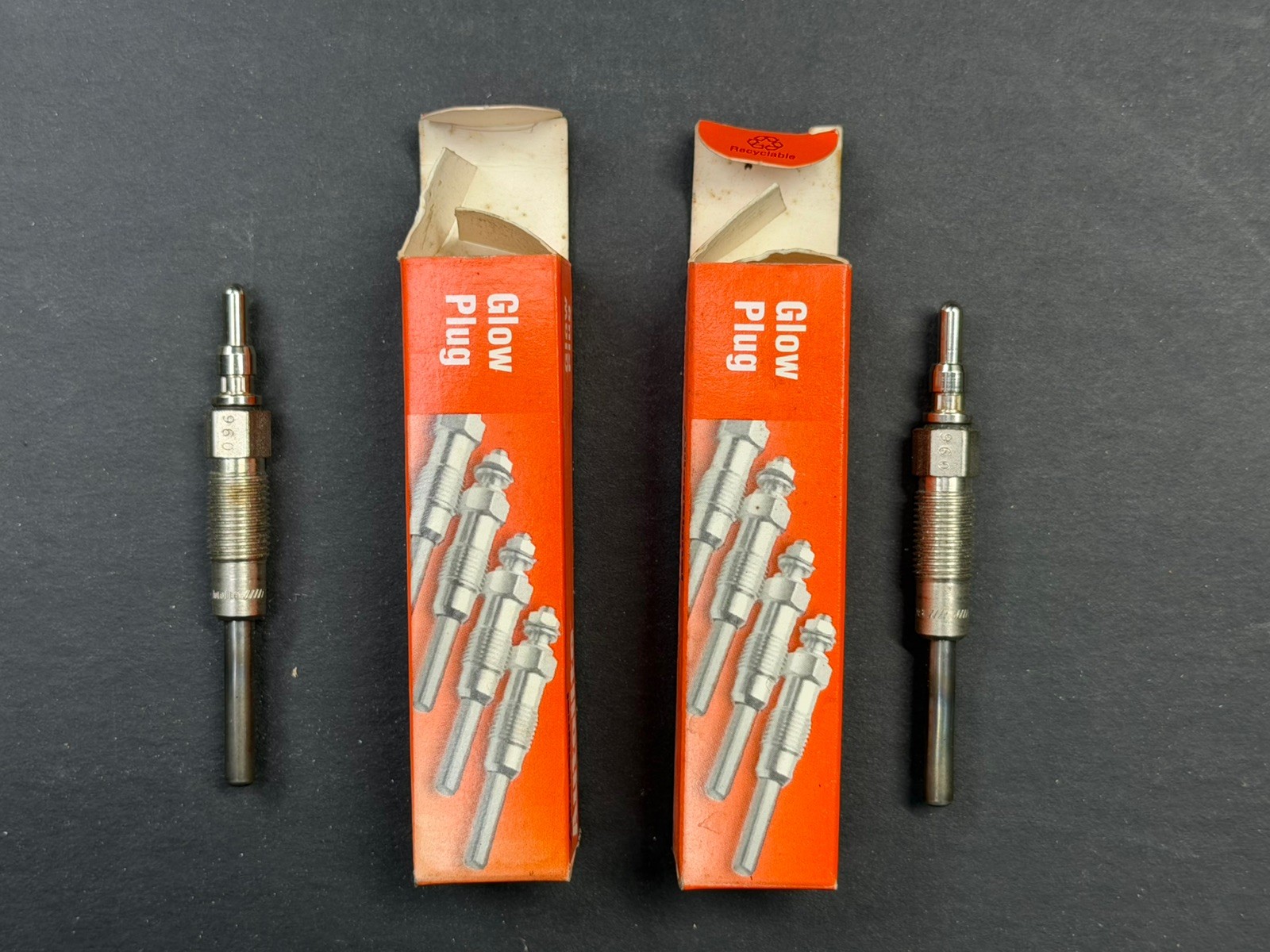 Autolite Glow Plugs - #1108 - Set of 2 - New from Old Stock