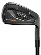 Left Cobra King Forged TEC Black 2018 4 Iron Stiff AMT Tour White S300 Very Good