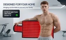 Red Light Therapy 2  in  1 LED 660/850nm, Premium Adjustable Blanket