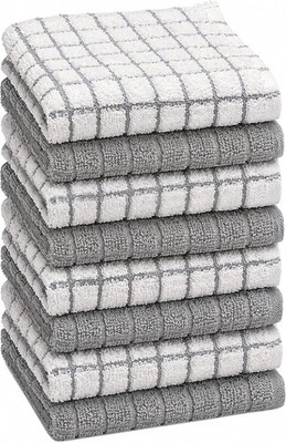 12'' x 12'' | 100% Cotton Kitchen Towels | 405 GSM | Soft