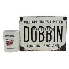 Vintage Enamel Sign "DOBBIN"