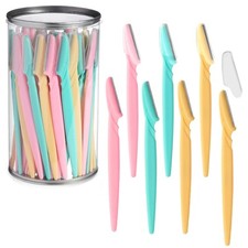 60 Pack Facial Dermaplaning Tool, Face Razors for Women's Hair Removal, 6-Inc...