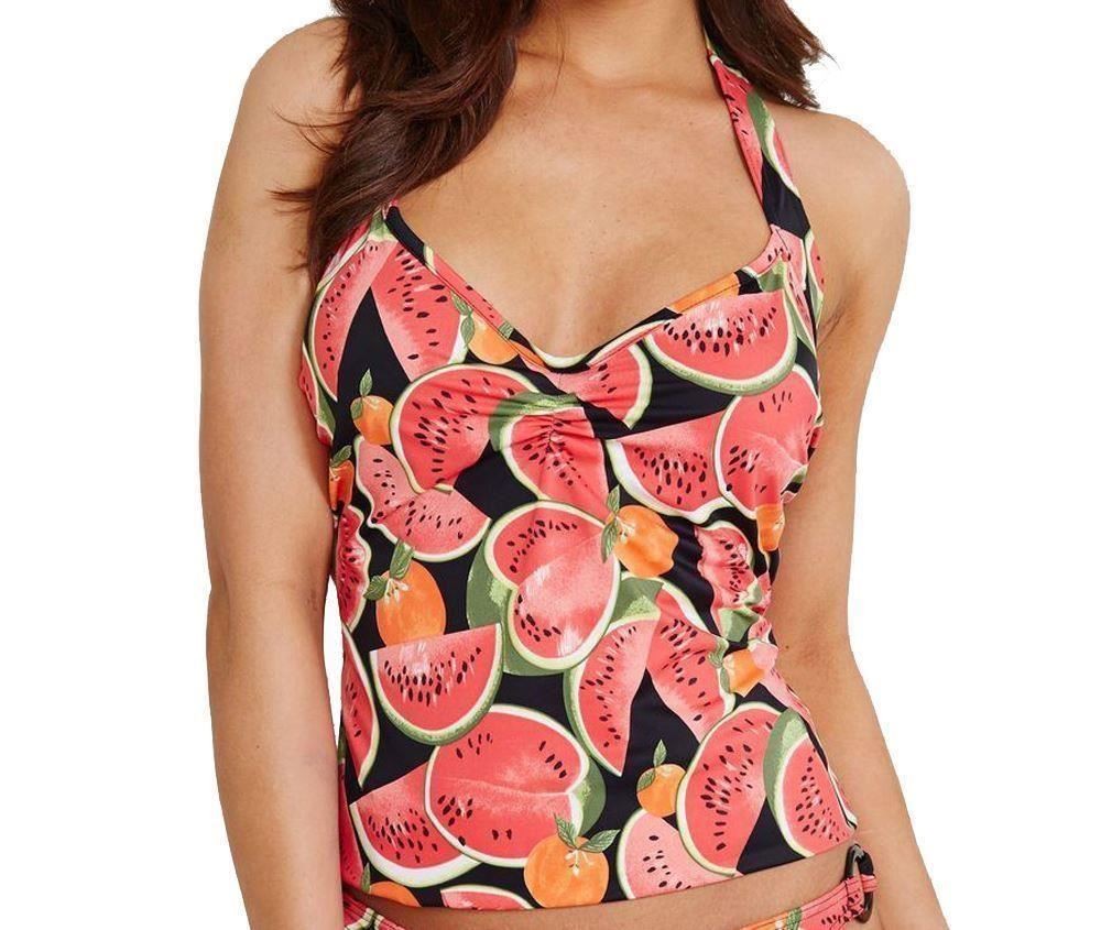 Freya Watermelon AS3209 W Underwired Halterneck Tankini Top Coral (COL) 30F