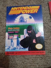 NINTENDO POWER LOT OF 2 NINJA GAIDEN, NINJA GAIDEN 2 STRATEGY GUIDE