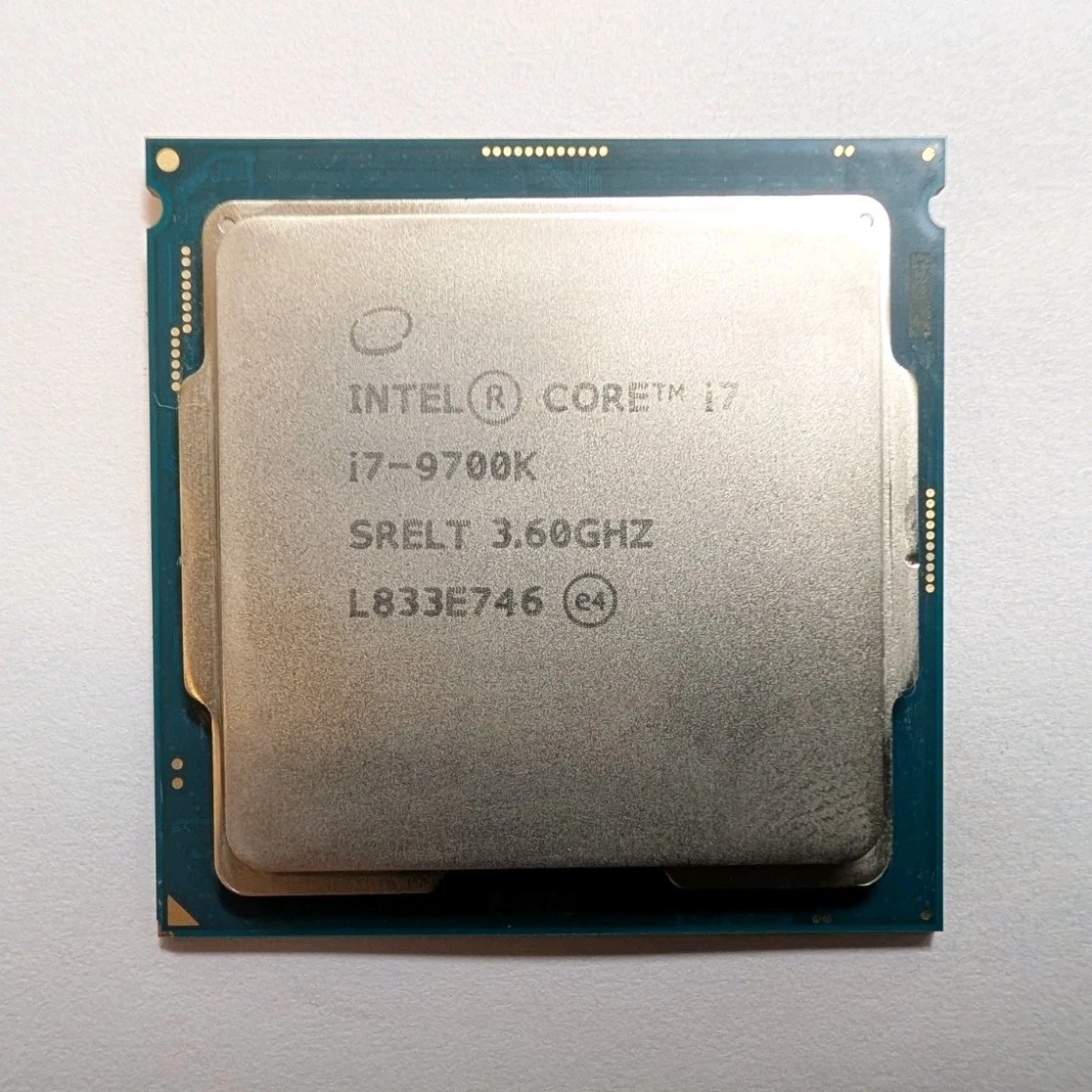 CPU Intel Core i7-9700 9th Gen CPU Amazon.com: Intel Core i7-9700 Desktop Processor 8 Cores up to 4.7