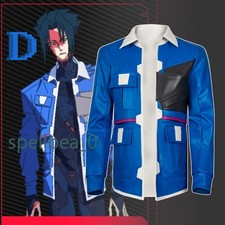 NEW Cyberpunk Edgerunners 2 D PU Leather Jacket Cosplay Costume Halloween Outfit
