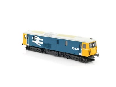 Gaugemaster GM2210208D N Gauge Class 73 126 BR Large Logo Blue DCC Fitted