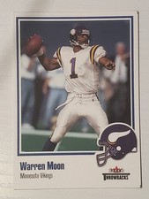 2002 Fleer Throwbacks #47 Warren Moon ~ Minnesota Vikings