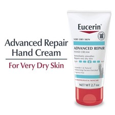 Eucerin Advanced Repair Extra-Enriched Hand Cream Fragrance Free 2.7oz 6 Pack