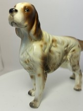 Vintage Japan Spaniel Champion Setter Dog Standing 7" Ceramic Figurine