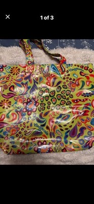 Consuela Abstract Colorful Print Tote Bag for Women, Art Theme, Multicolor