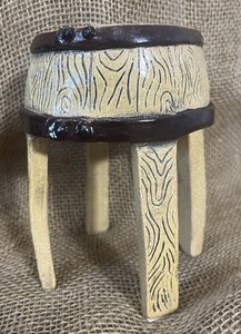 Missing Barrel Tiki Mug Hand-Made By Artist Tiki By Dean