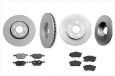 for 2000 Infiniti I30 Maxima Front & Rear Brake Disc Rotors & Ceramic Brake Pads