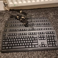 x5 Cherry KC 1000 Wired USB Keyboards — Bundle (No Boxes)