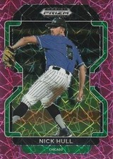 2022 Panini Prizm Draft Picks #PDP203 Nick Hull Neon Pink Velocity