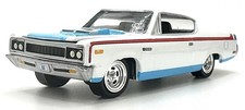 1970 Amc Rebel Machine 390 V8 4 Sp. - Frost White Lacquer - 164 S Scale -