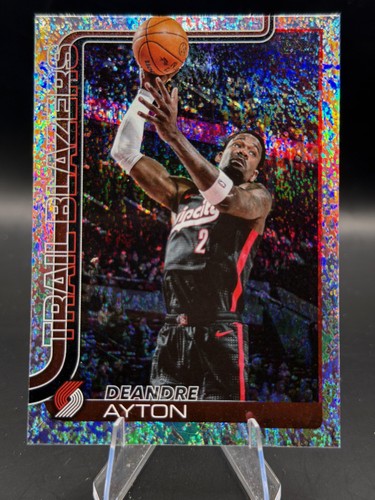 Deandre Ayton 2025-26 Topps Rainbow Foilboard #124 Portland Trail Blazers