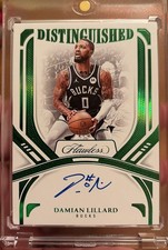 2024-25 Panini Flawless Damian Lillard Distinguished Auto SSP FOP 1/5 🔥 3️⃣ 👑