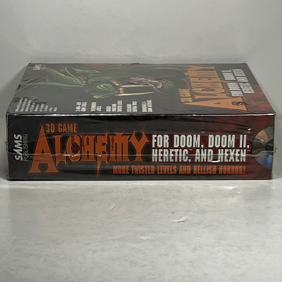 3D Game Alchemy For Doom Doom 2 Heretic Hexen 1996 New Sealed - Image 3 of 4