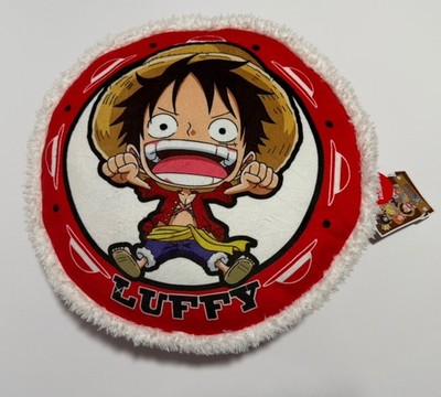 One Piece 15in Luffy Round Cushion with Hand Warmer Round1 Exclusive