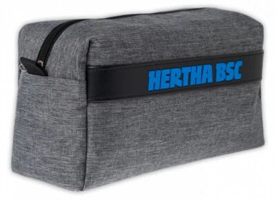 Hertha BSC Berlin Kulturtasche grau Waschtasche Kulturbeutel HBSCB