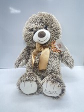 Fao Schwarz Cream Brown That Care Teddy Bear Stuffed Animal